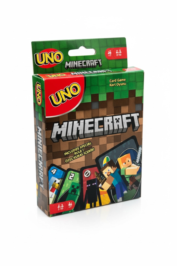 MİNECRAFT-UNO OYUN KART