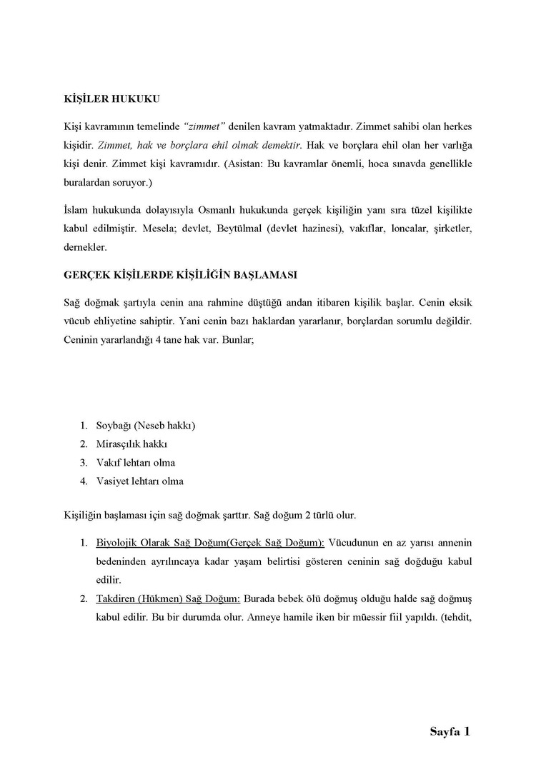 TÜRK-HUKUK TARİHİ / FİNAL / BAHAR DÖNEMİ.(A).CLASS
