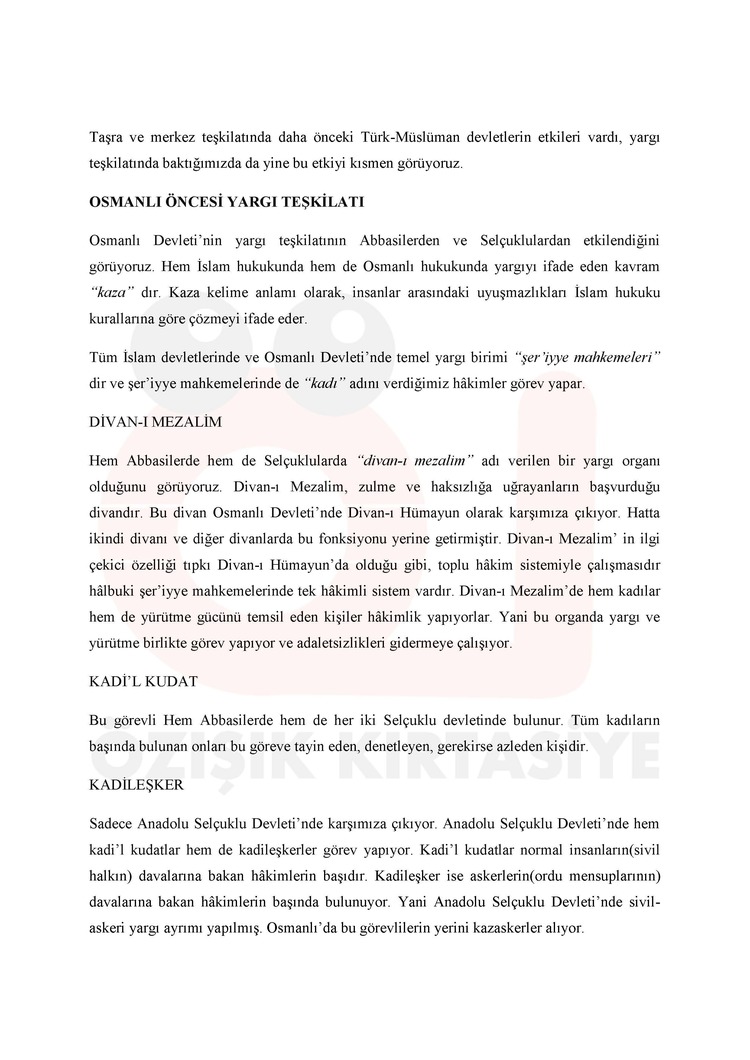 TÜRK-HUKUK TARİHİ.GÜZ-DÖNEM.VİZE.(B).CLASS