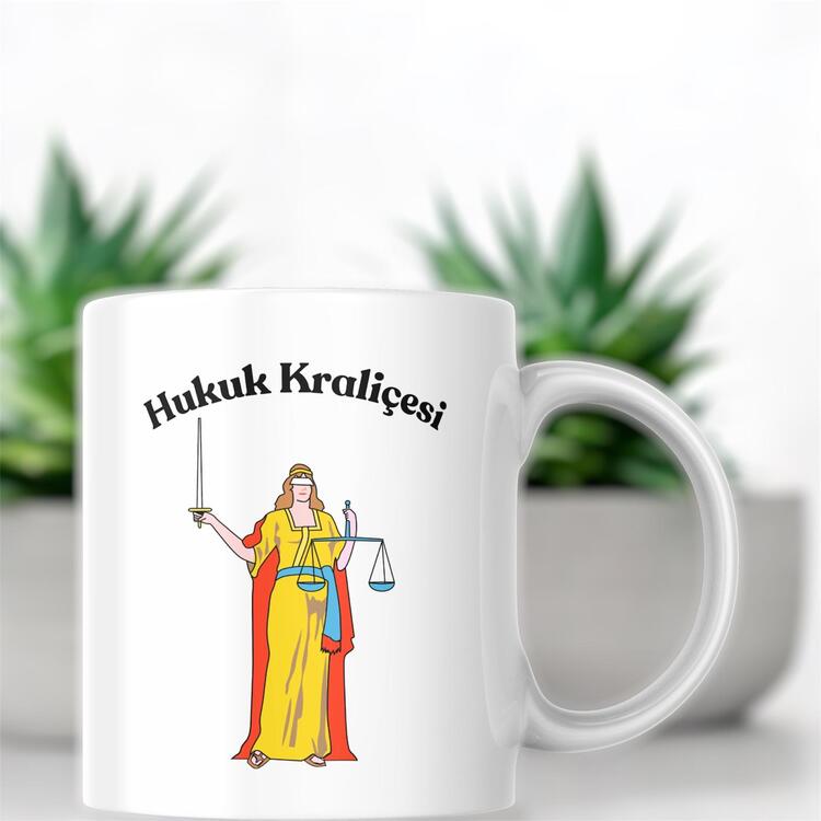 (HUKUK KRALİÇESİ)-KUPA BARDAK Geleceğin Hukukçularına Özel !