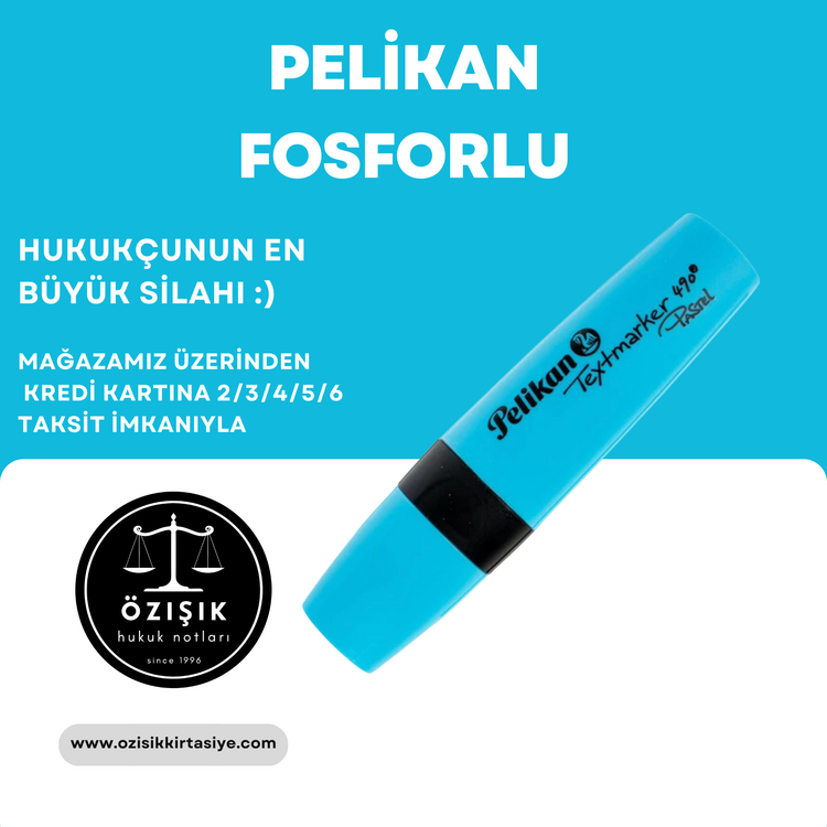 PELİKAN (MAVİ) FOSFORLU 