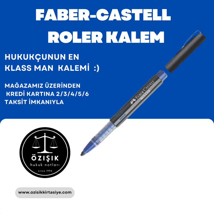 FABER-CASTELL PİLOT KALEM (MAVİ)