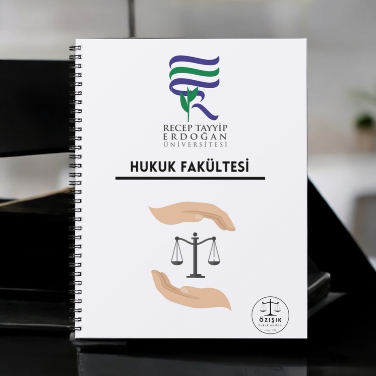 (R.T.E HUKUK)-DEFTERİ Geleceğin Hukukçularına Özel !