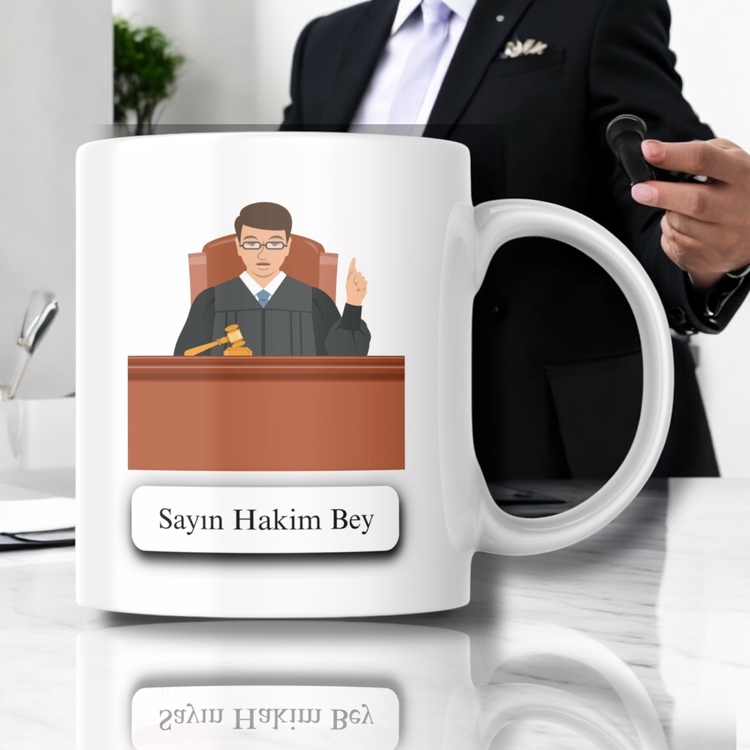 (SAYIN HAKİM BEY)-KUPA BARDAK Geleceğin Hukukçularına Özel !