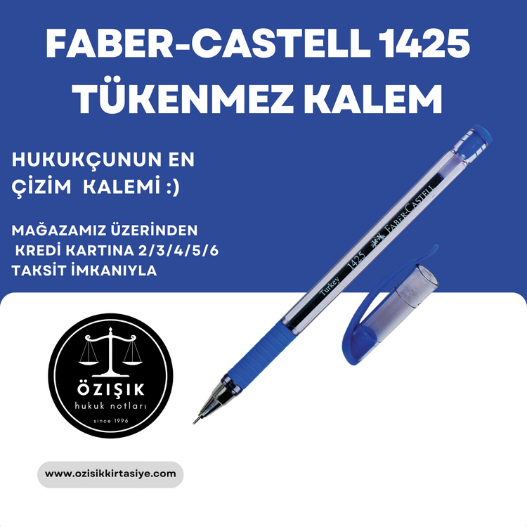 FABER-CASTELL 1425 (MAVİ)