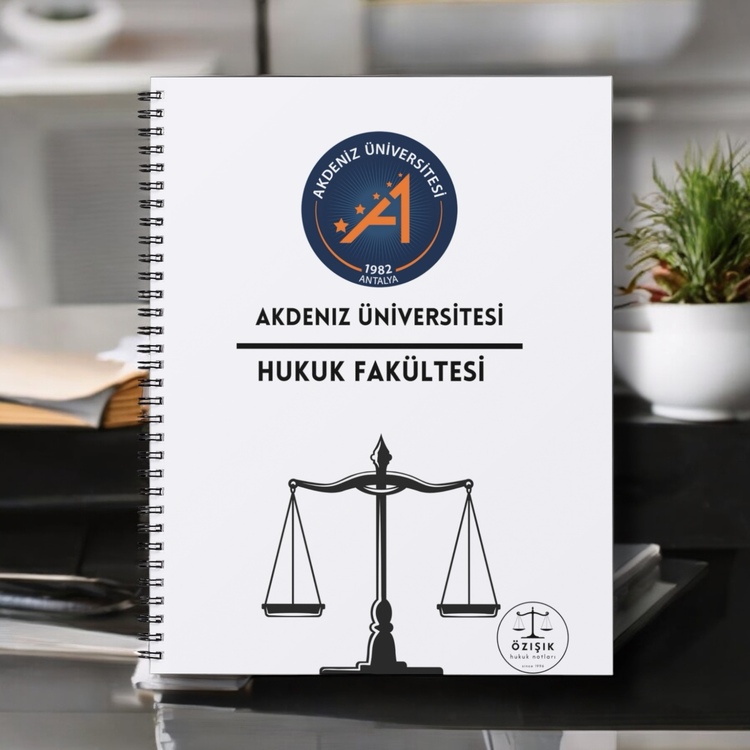 (AKDENİZ-HUKUK )-DEFTERİ Geleceğin Hukukçularına Özel !