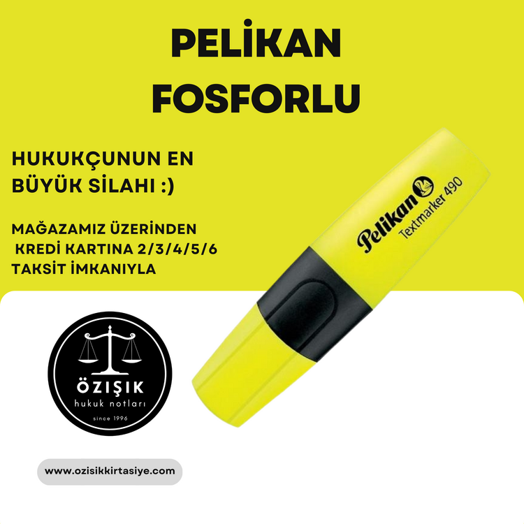 PELİKAN (SARI) FOSFORLU
