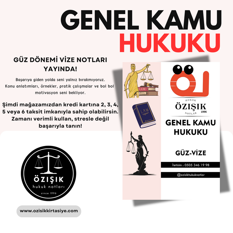 GENEL KAMU HUKUKU / VİZE / (GÜZ DÖNEMİ )
