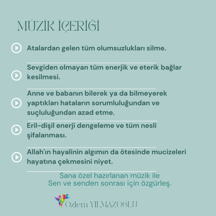 Geçmiş ve Atalardan Gelen Karmaları Temizleme telkini
