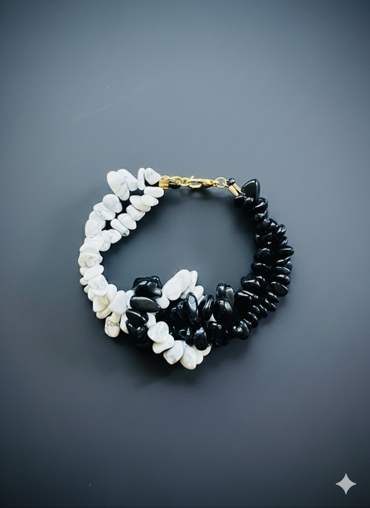Yin–Yang Denge Bilekliği | Havlit & Oniks 2500 TL ve üzeri kargo ücretsizdir.