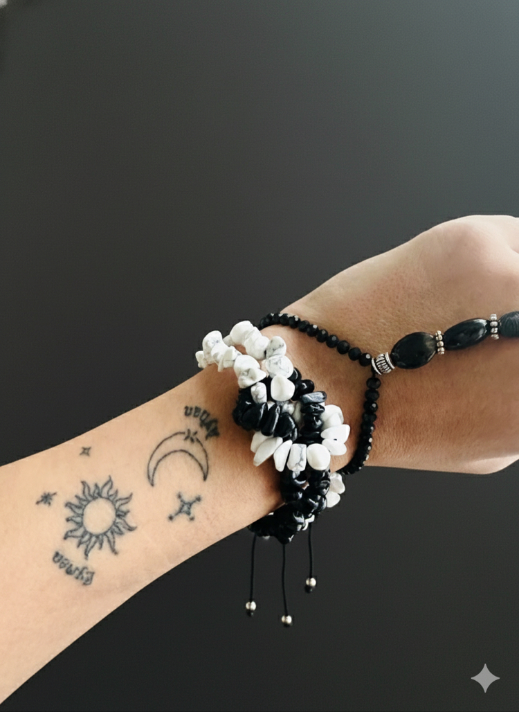 Yin–Yang Denge Bilekliği | Havlit & Oniks 2500 TL ve üzeri kargo ücretsizdir.