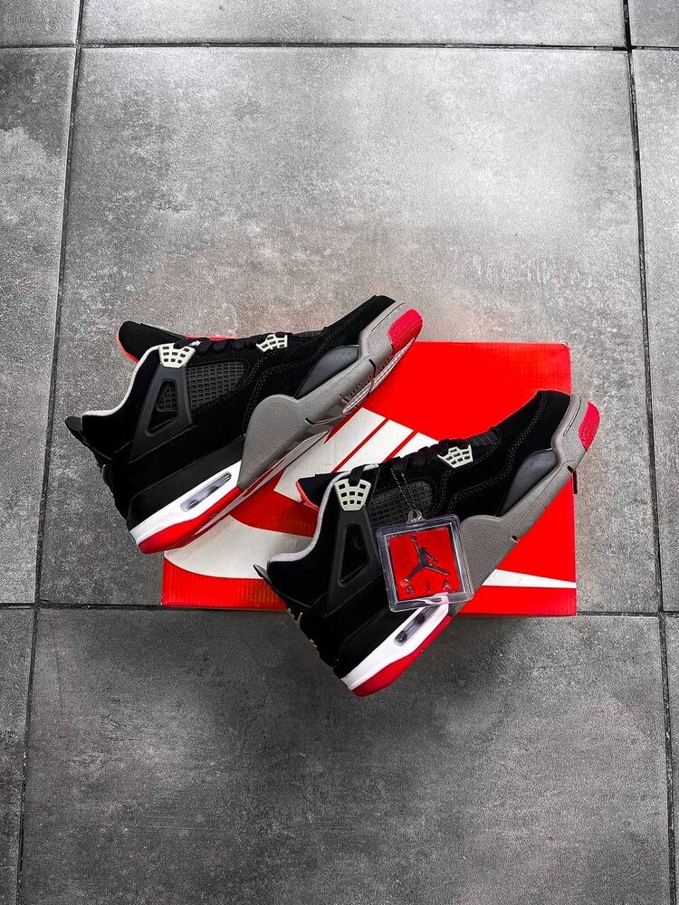 Jordan Retro 4 Bred Suede (40-45)