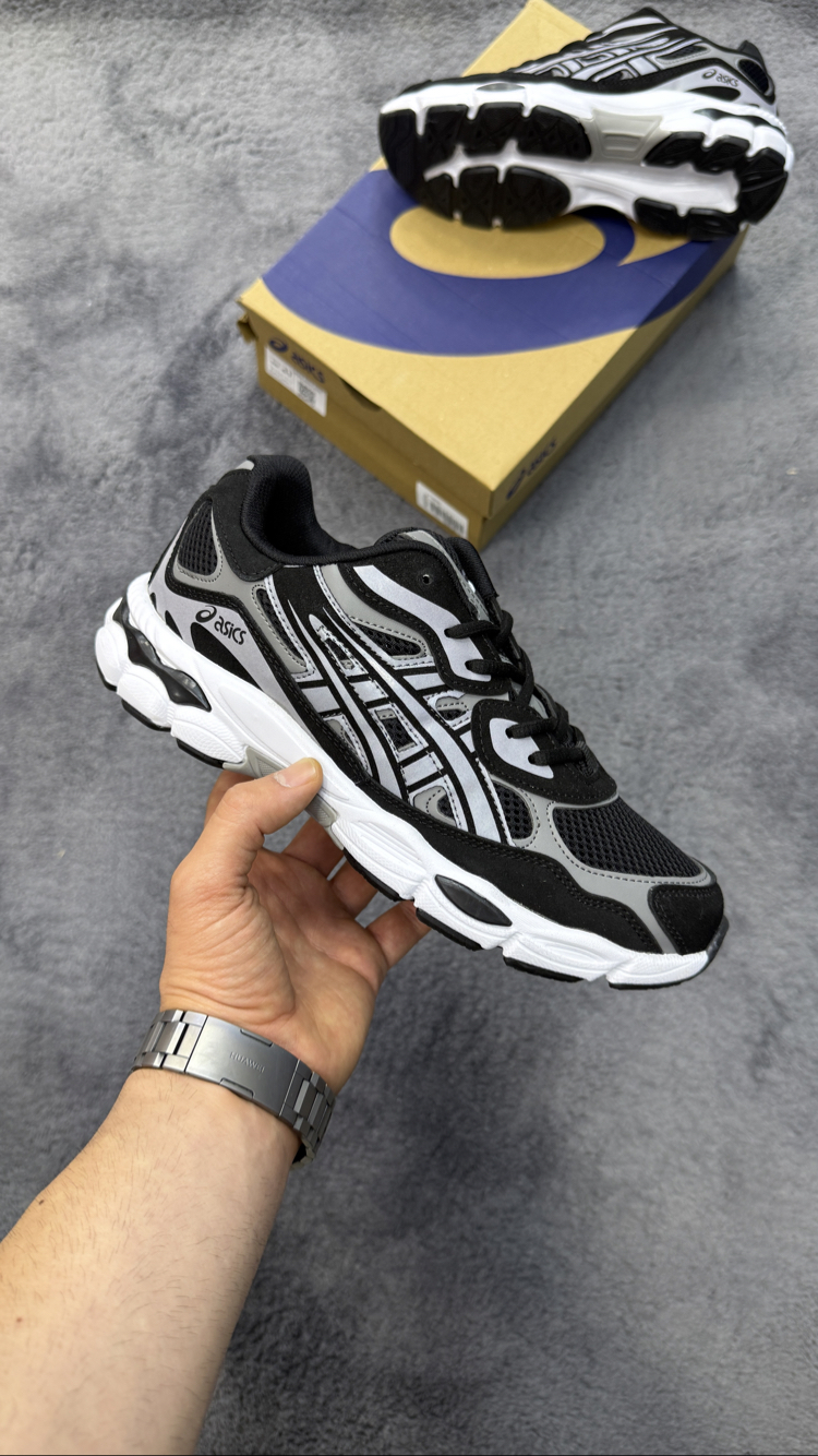 Asics Siyah Gri Erkek