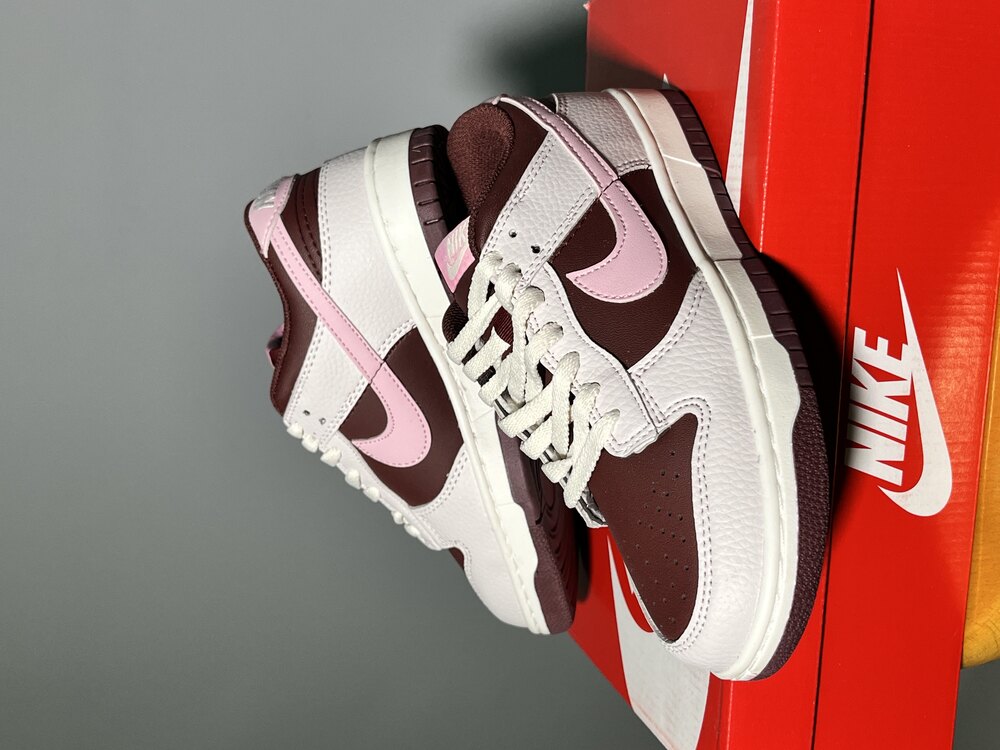 Dunk Low Krem Bordo 
