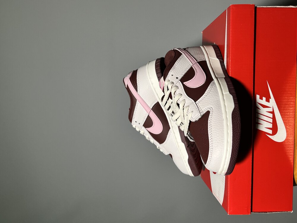 Dunk Low Krem Bordo 