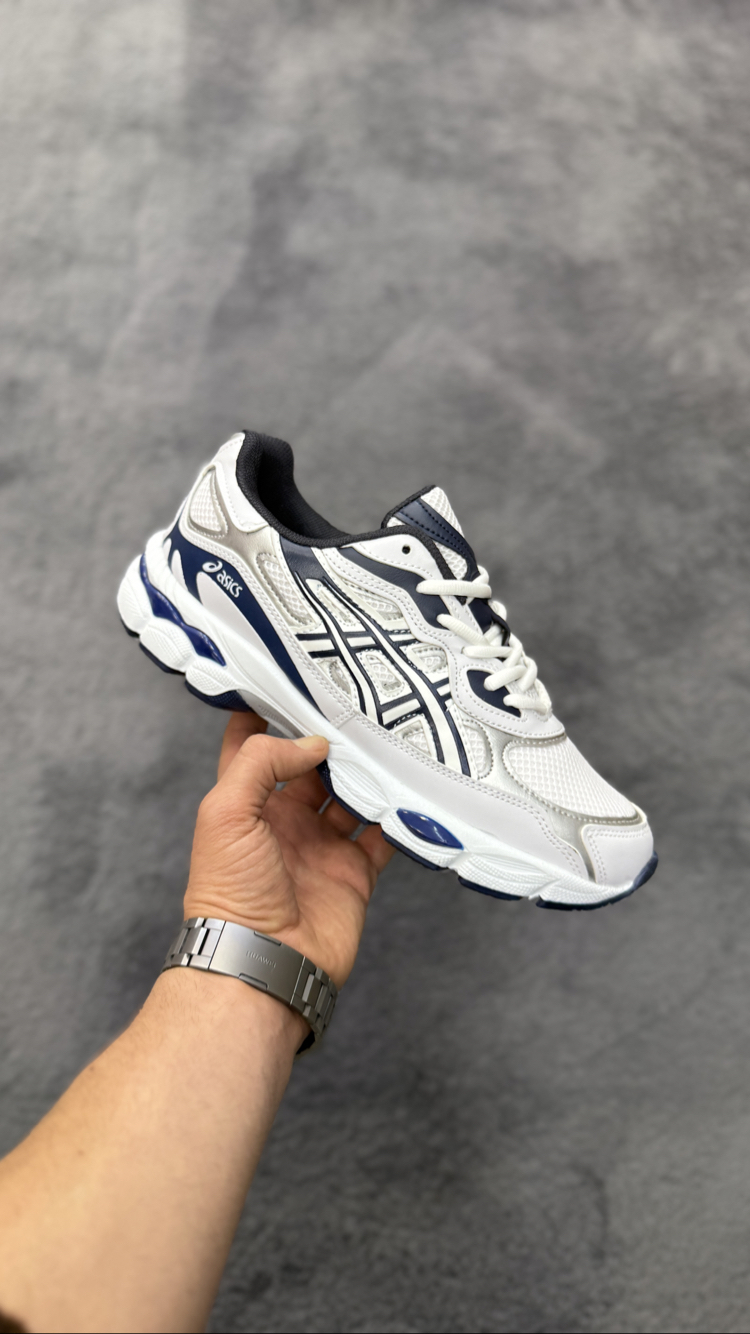 Asics Beyaz Lacivert 