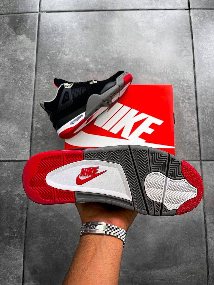 Jordan Retro 4 Bred Suede (40-45)