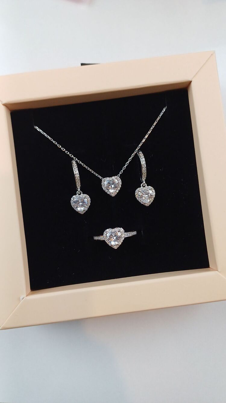 Pandora set 925ayar gümüş