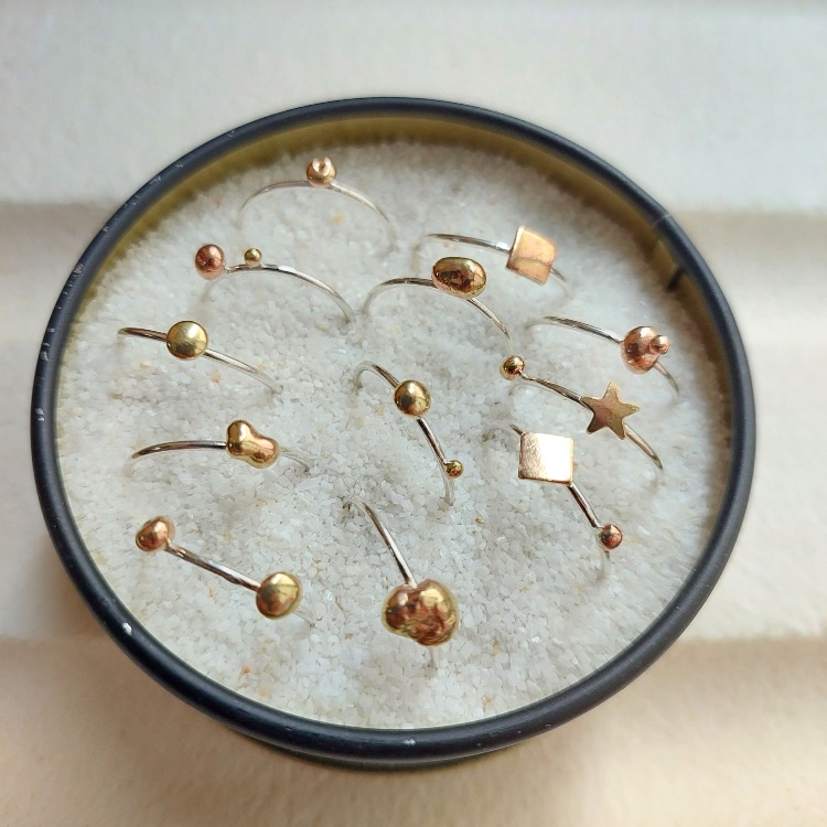 Tiny Bitsy Damlalı Yüzükler