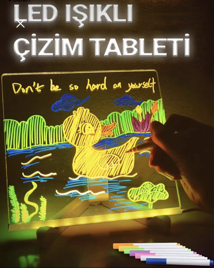 Işıklı Çizim Tabketi