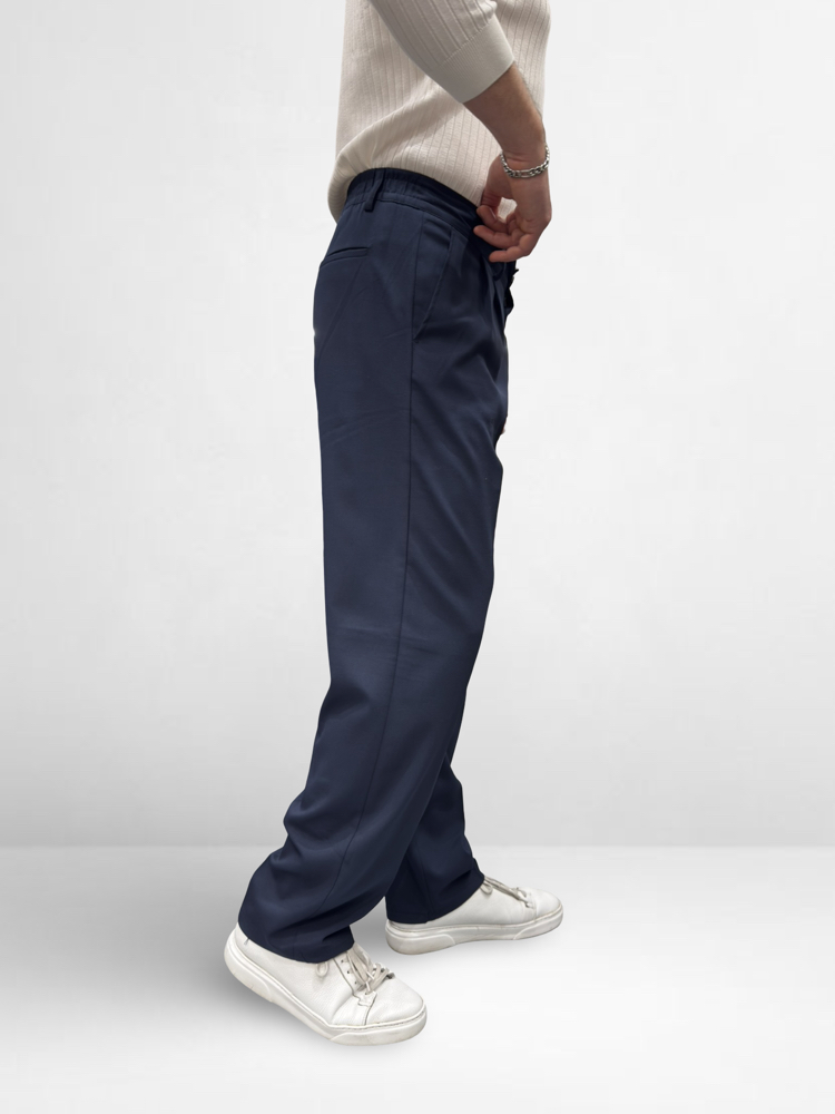 Baggy Kalıp Kumaş Pantolon