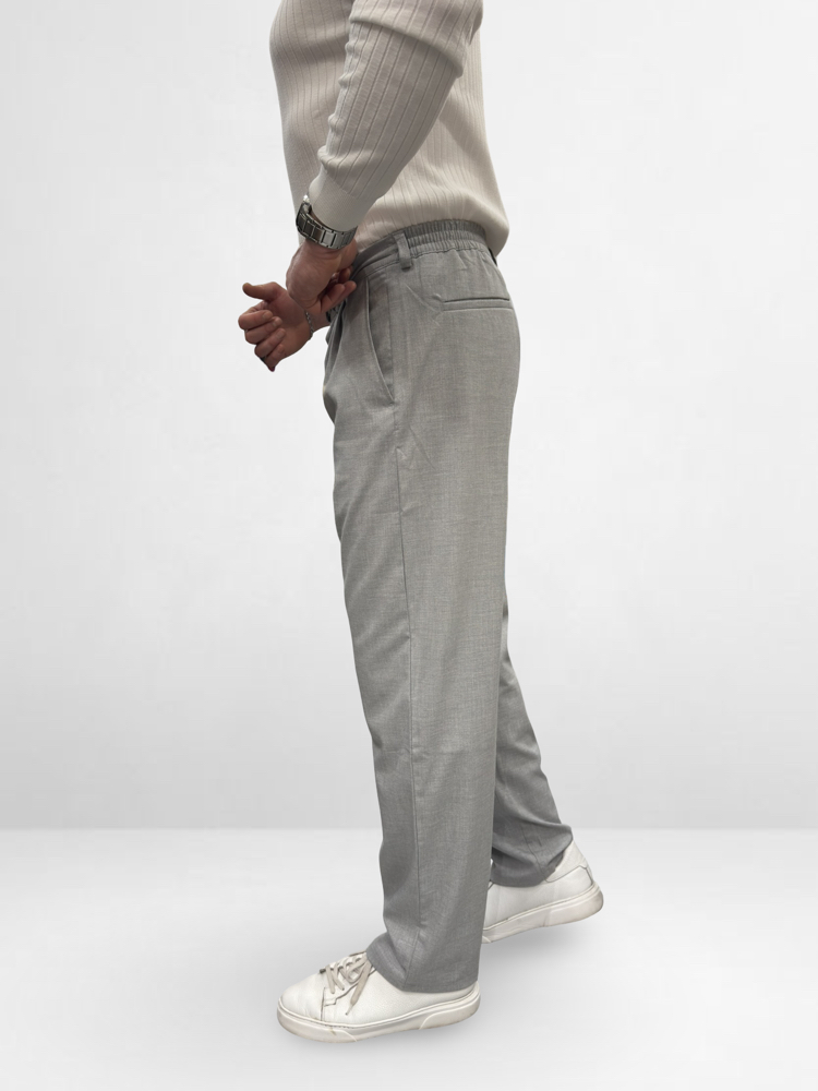 Baggy Kalıp Kumaş Pantolon