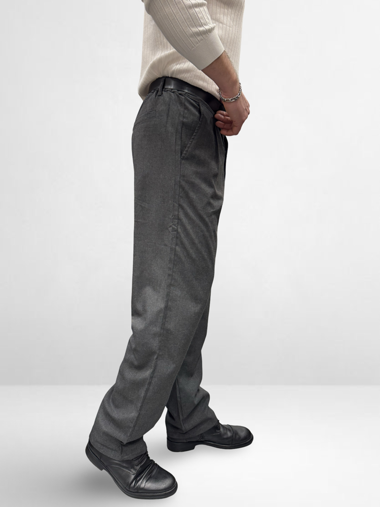 Baggy Kalıp Kumaş Pantolon