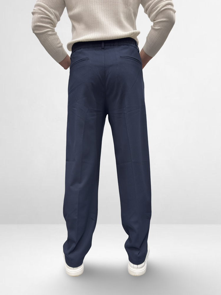 Baggy Kalıp Kumaş Pantolon