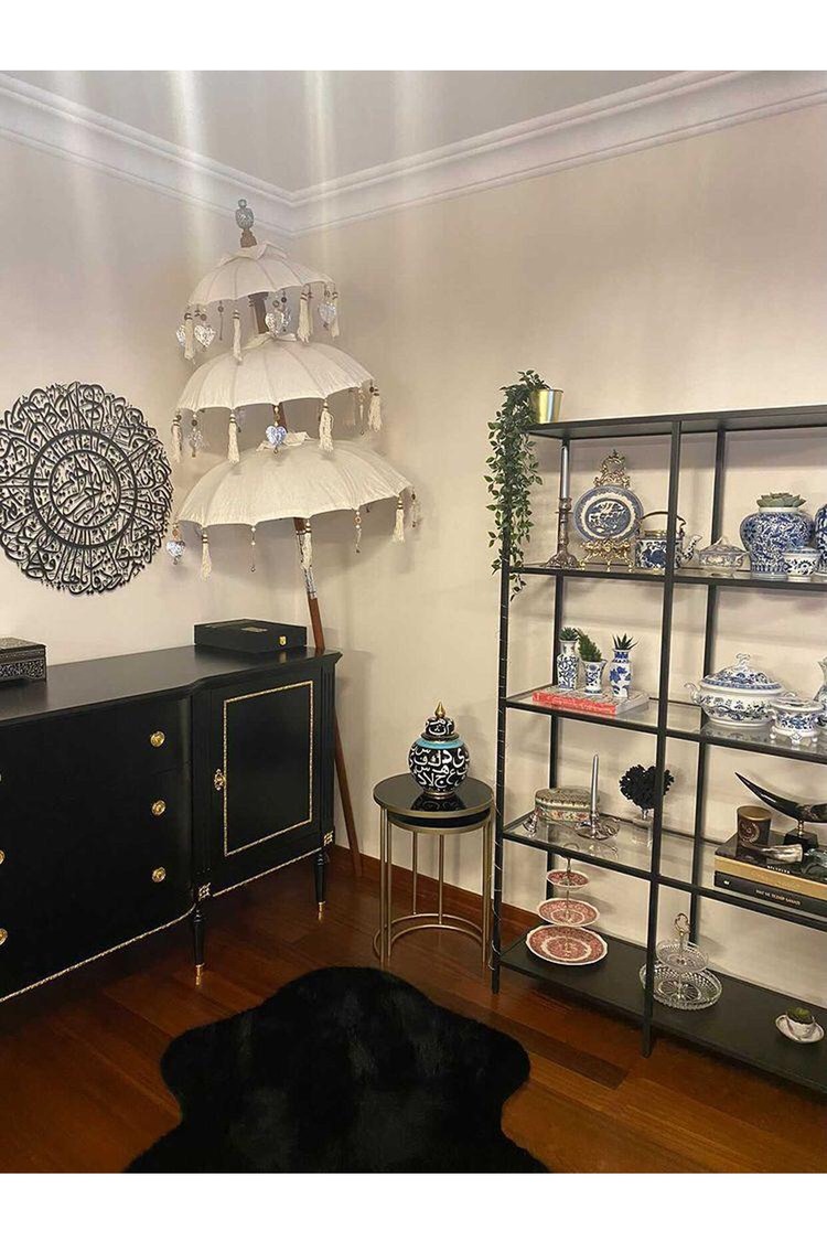 PRODİVA DEKORATİF 3 KATLI BALİ BAHÇE ŞEMSİYESİ