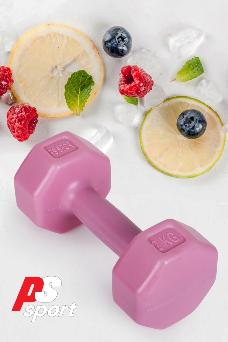 PSSPOR 2 Adet 2KG Pembe Renk Dambıl Seti ( 2 Adet 2KG Gönderim Yapılmaktadır)