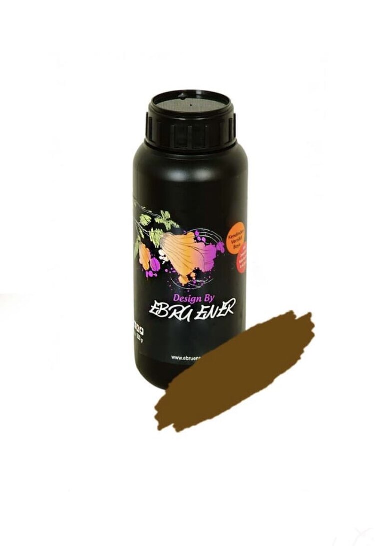 Ebru Ener Anka ISLAK zemin boyası Kestane (500 gr)