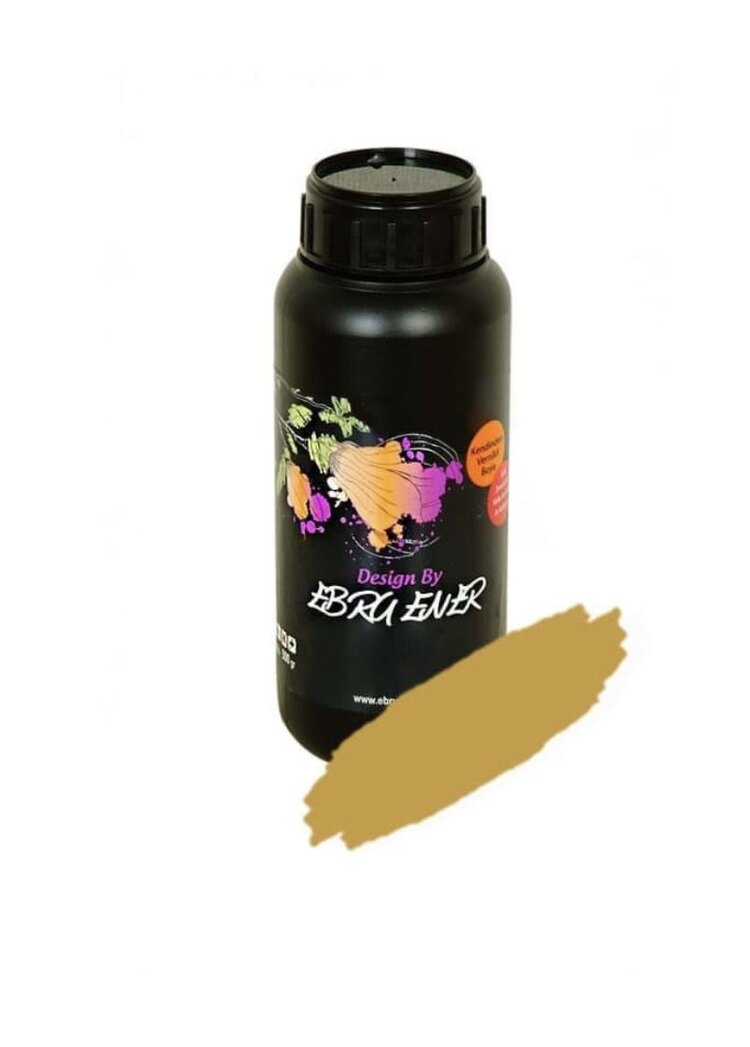 Ebru Ener Anka ISLAK zemin boyası Antik Sarı (500 gr)