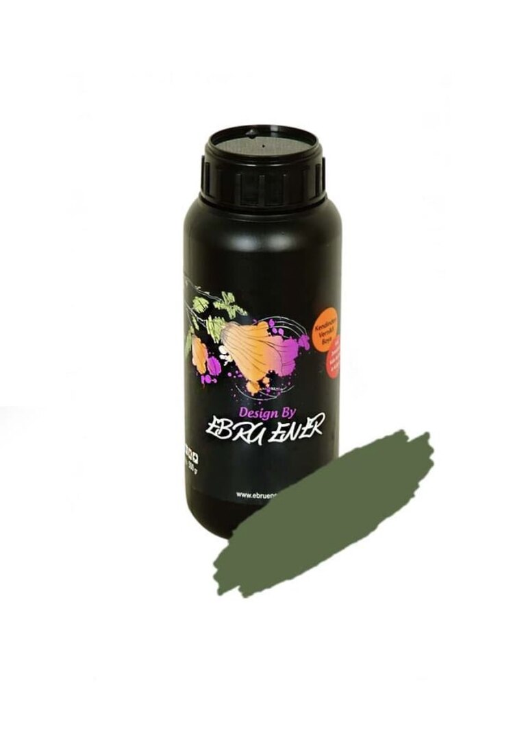 Ebru Ener Anka Islak zemin boyası Yağ Yeşili (500 gr)