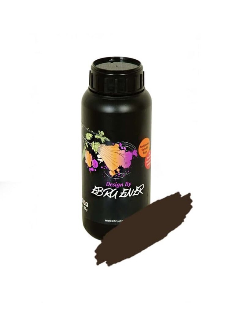 Ebru Ener Anka Islak zemin boyası Koyu kahverengi (500 gr)