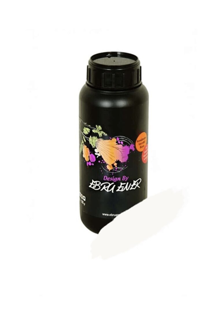 Ebru Ener Anka ISLAK zemin boyası Pamuk beyaz (500 gr)