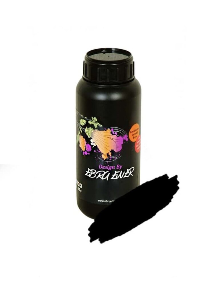 Ebru Ener Anka ISLAK zemin boyası Siyah (500 gr)