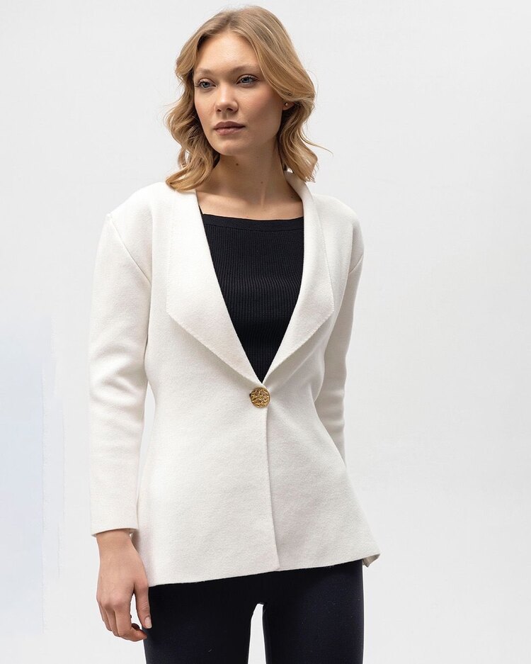 Triko Blazer Ceket