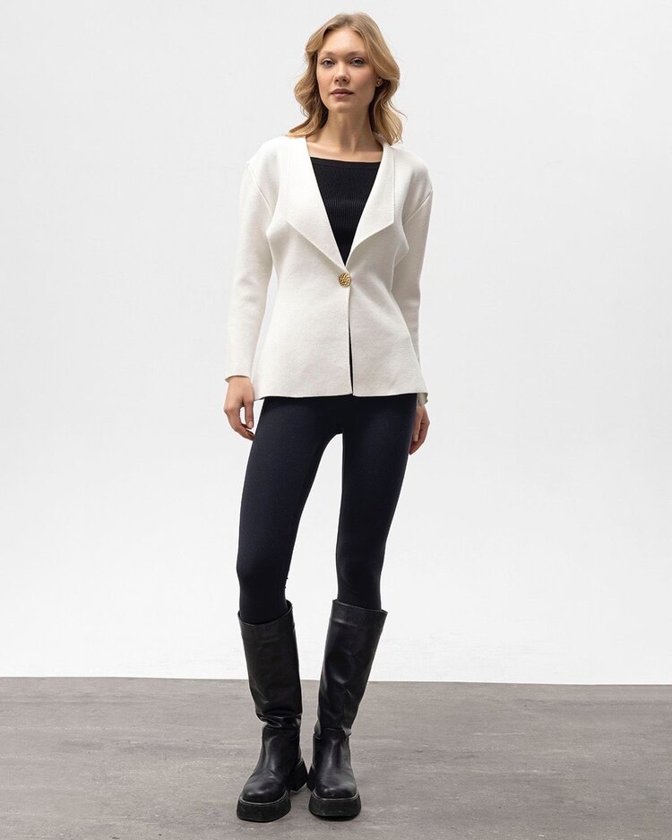 Triko Blazer Ceket