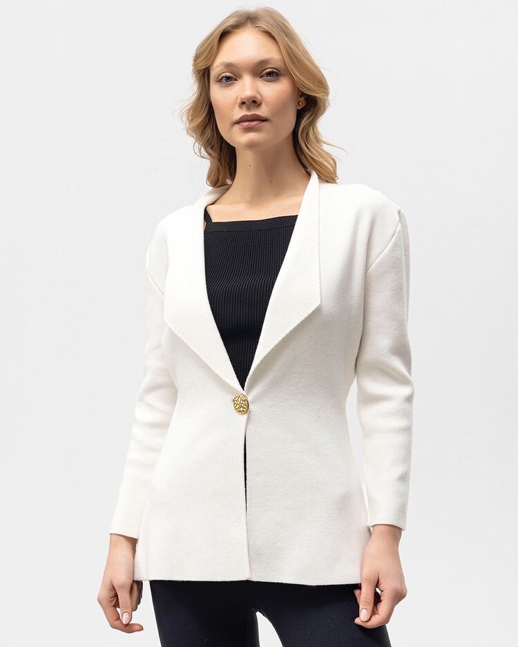 Triko Blazer Ceket