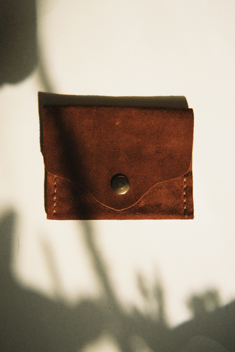 Leather Suet Wallet