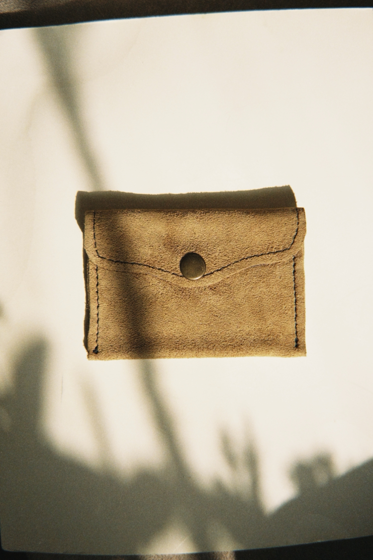 Leather Suet Wallet