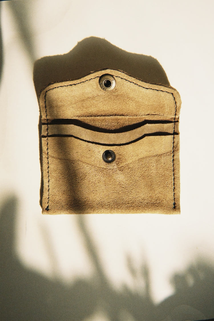 Leather Suet Wallet