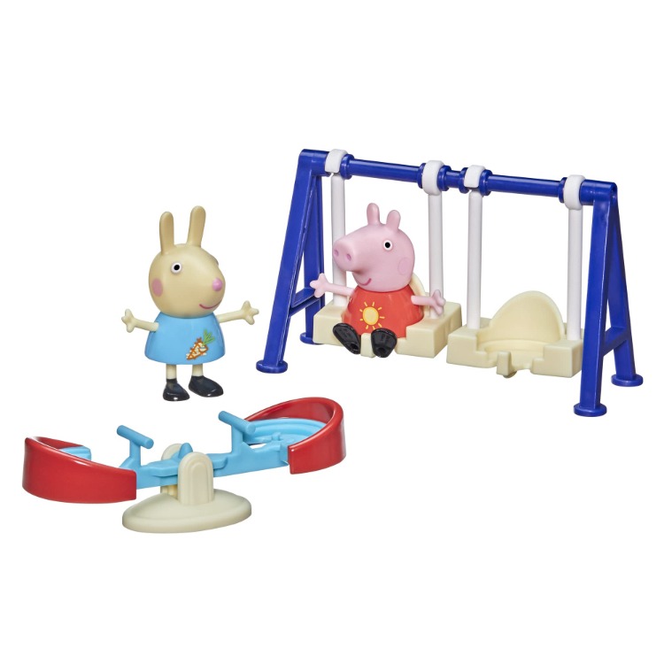 Peppa Pig Peppa’s Outside Fun – Dış Mekân Park Eğlencesi Oyun Seti (4 Parça)