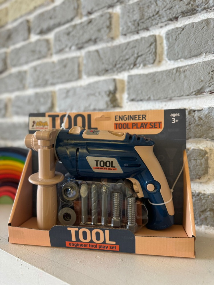 Oyuncak Matkap ve Alet Seti – Engineer Tool Play Set