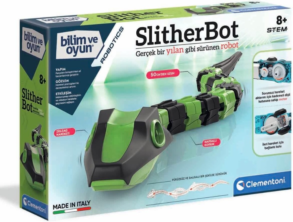 Clementoni SlitherBot – Sürüngen Robot (STEM Oyuncağı)