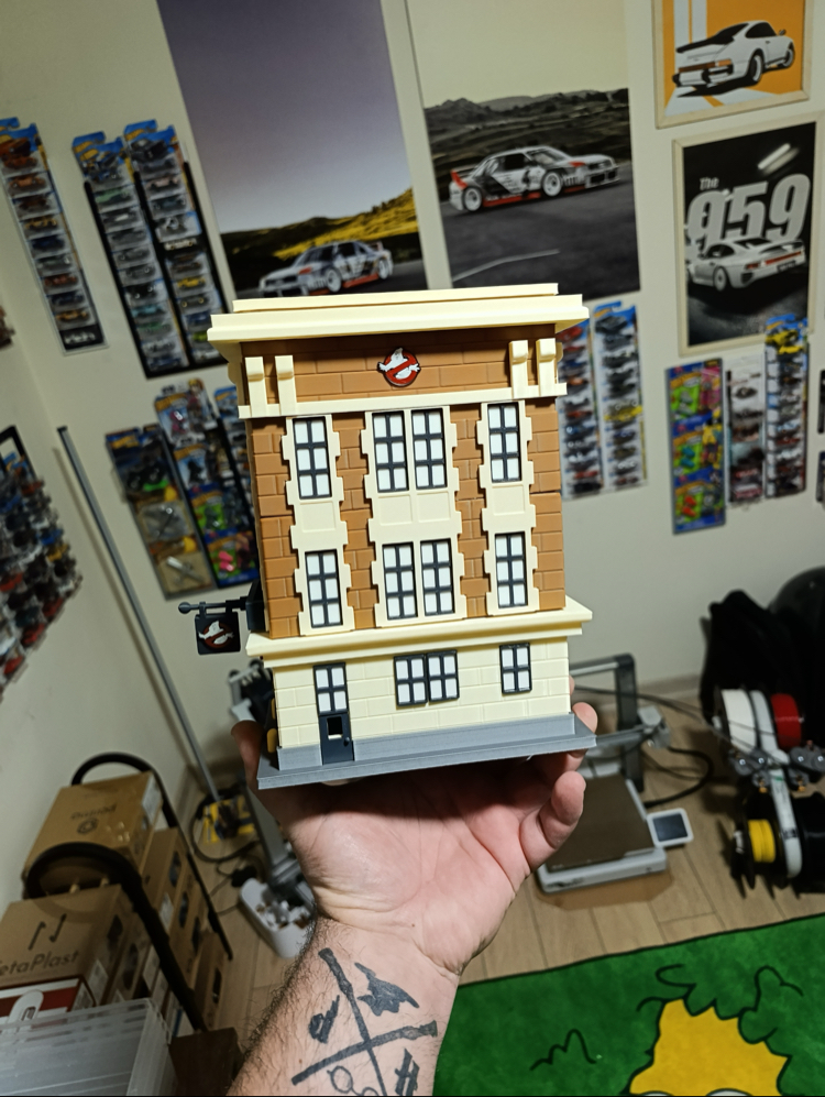 ❌Ghostbusters Firehouse 3D Baskı❌