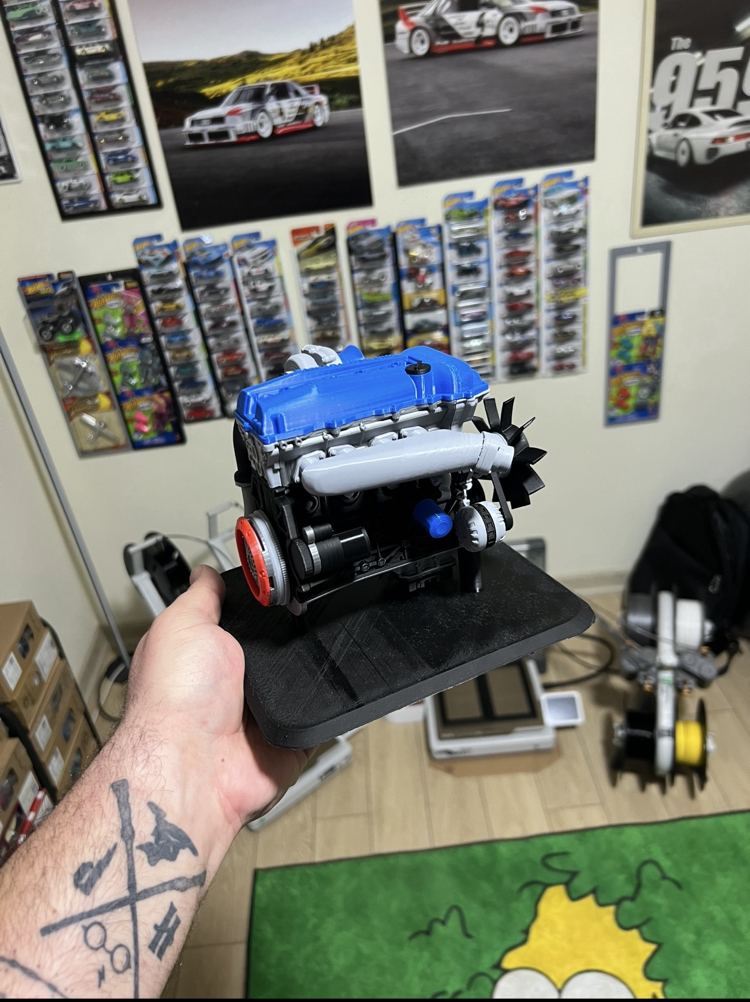 ❌SR20DET (Nissan S15) Motor 3D Baskı❌
