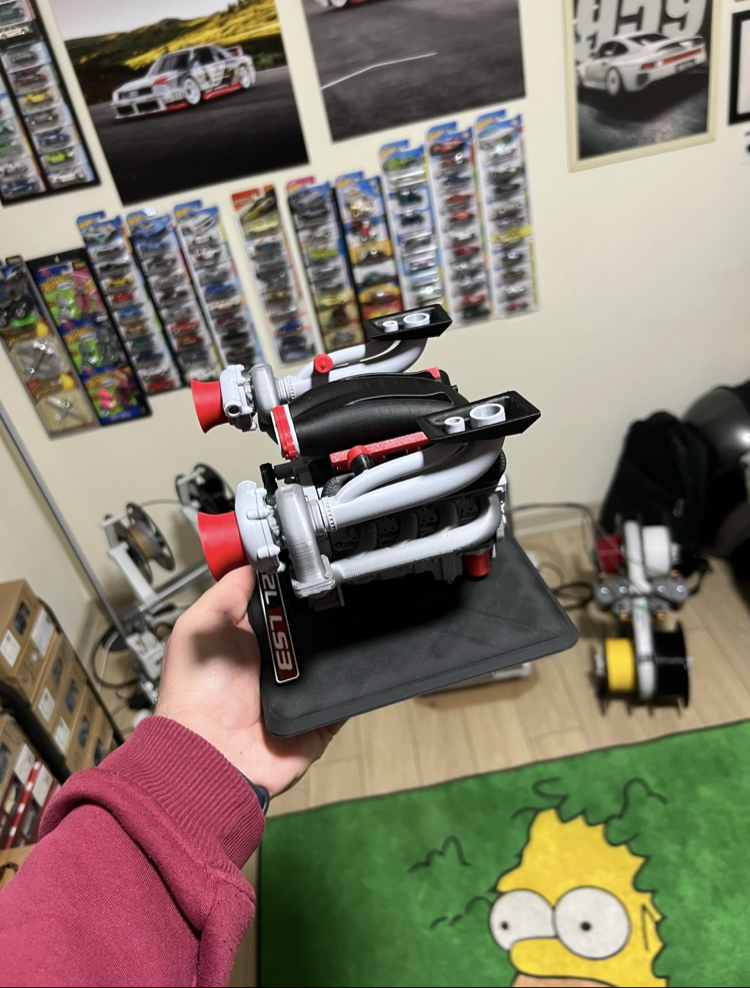 ❌LS3 6.2L Motor 3D Baskı❌