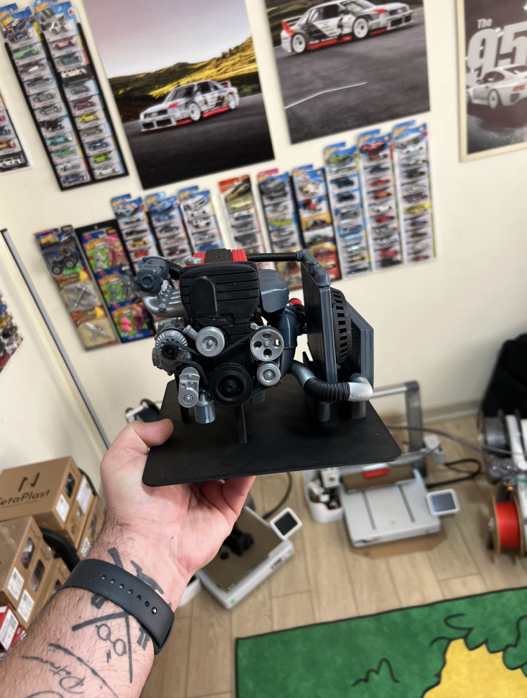 ❌4G63 Lancer EVO9 Motor 3D Baskı❌