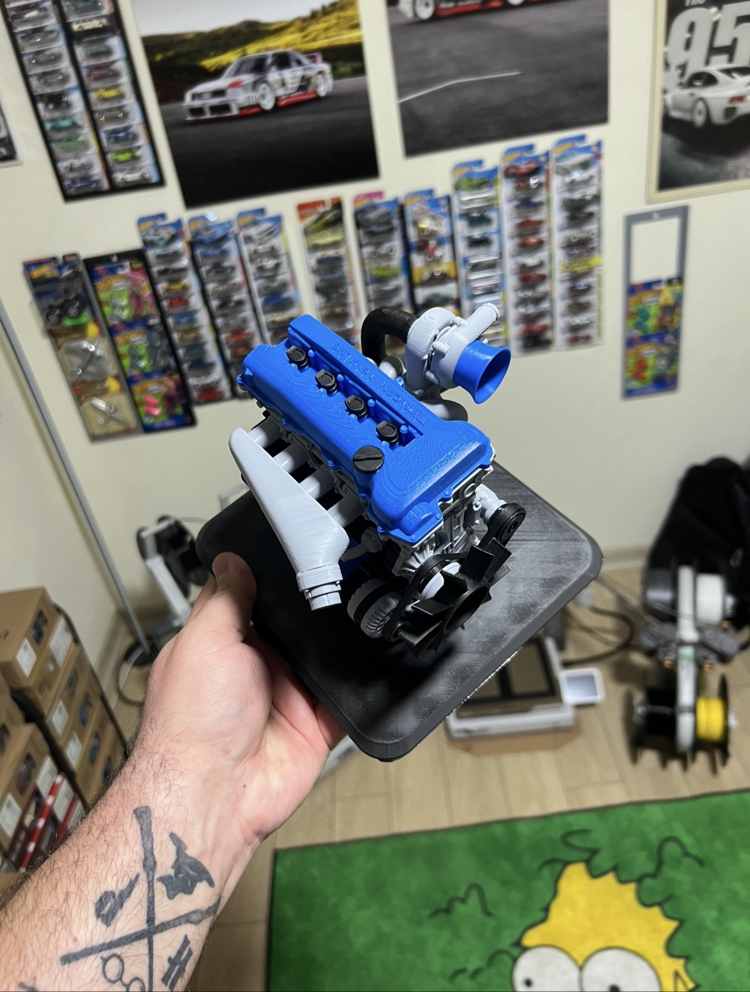 ❌SR20DET (Nissan S15) Motor 3D Baskı❌